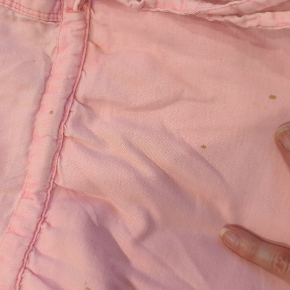 Clearance sale - Women's M Gap  Pink Shirt Dress - Picture 6 of 10